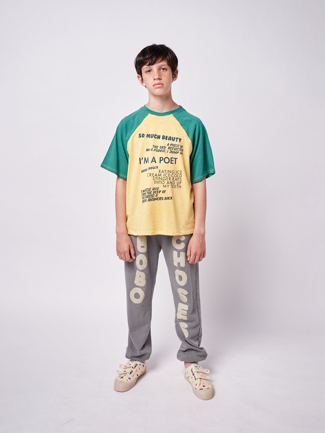 Bobo Choses Poetry Bobo 3/4 Sleeve T-Shirt