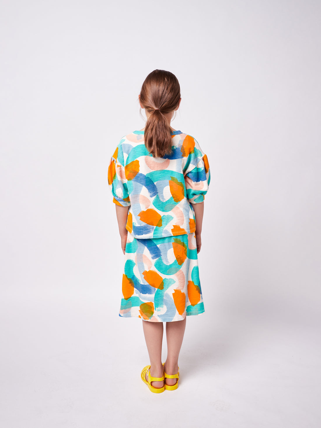 Bobo Choses Brushstrokes All Over Short Sleeve T-Shirt