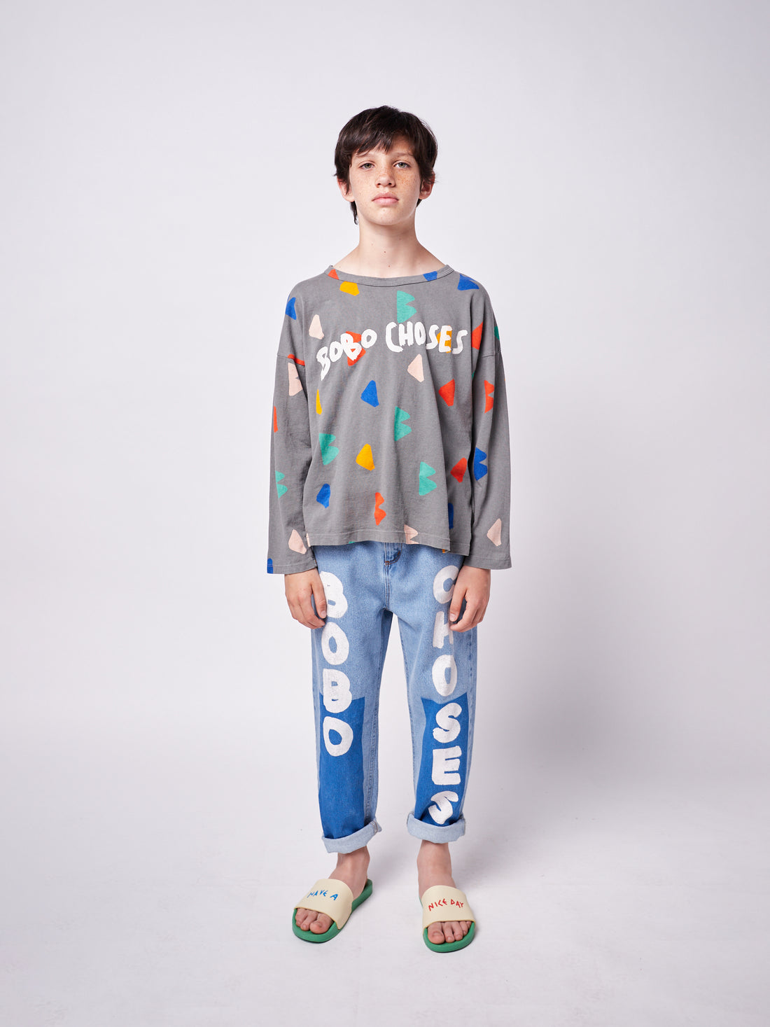 Bobo Choses B.C All Over Long Sleeve T-Shirt