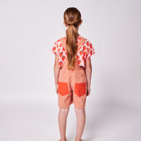 Bobo Choses Strawberry All Over Cropped Sweatshirt
