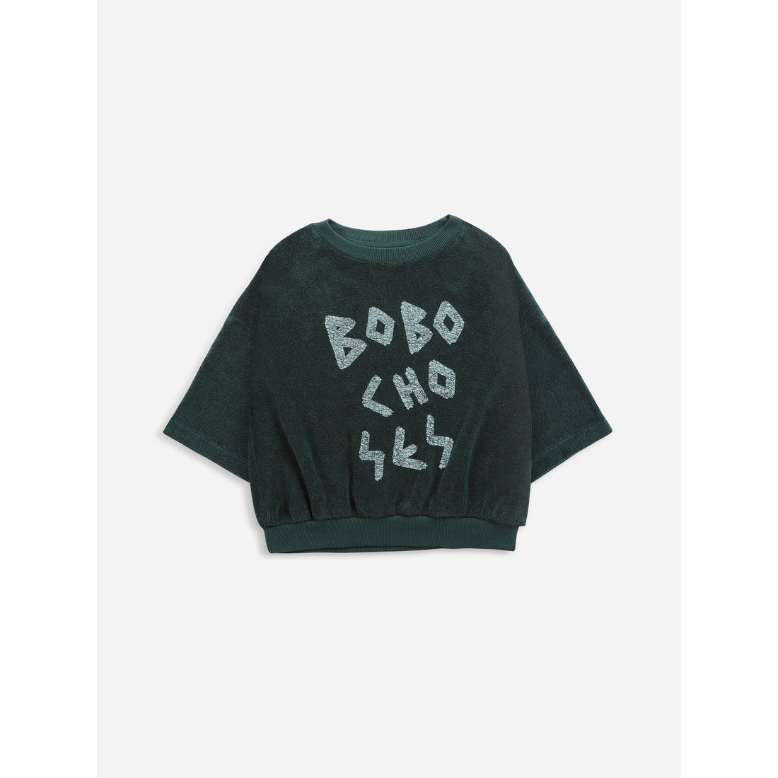 Bobo Choses Have A Nice Day Short Sleeve Terry Sweatshirt