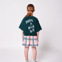 Bobo Choses Have A Nice Day Short Sleeve Terry Sweatshirt
