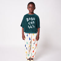 Bobo Choses Have A Nice Day Short Sleeve Terry Sweatshirt