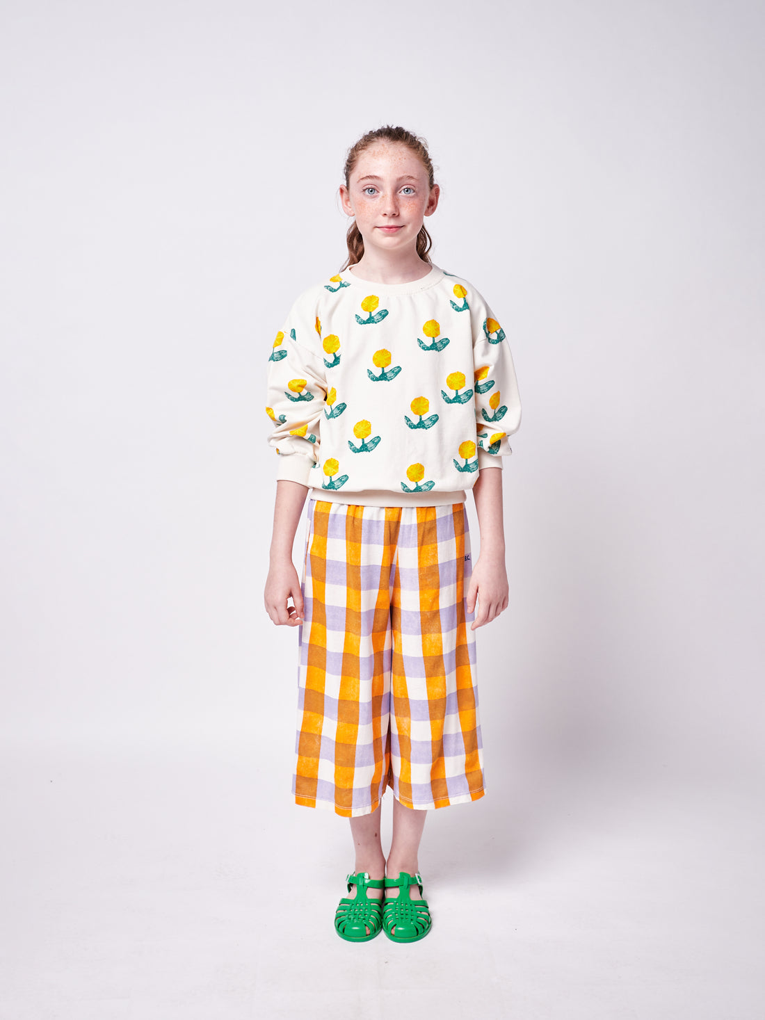 Bobo Choses Wallflowers All Over Sweatshirt