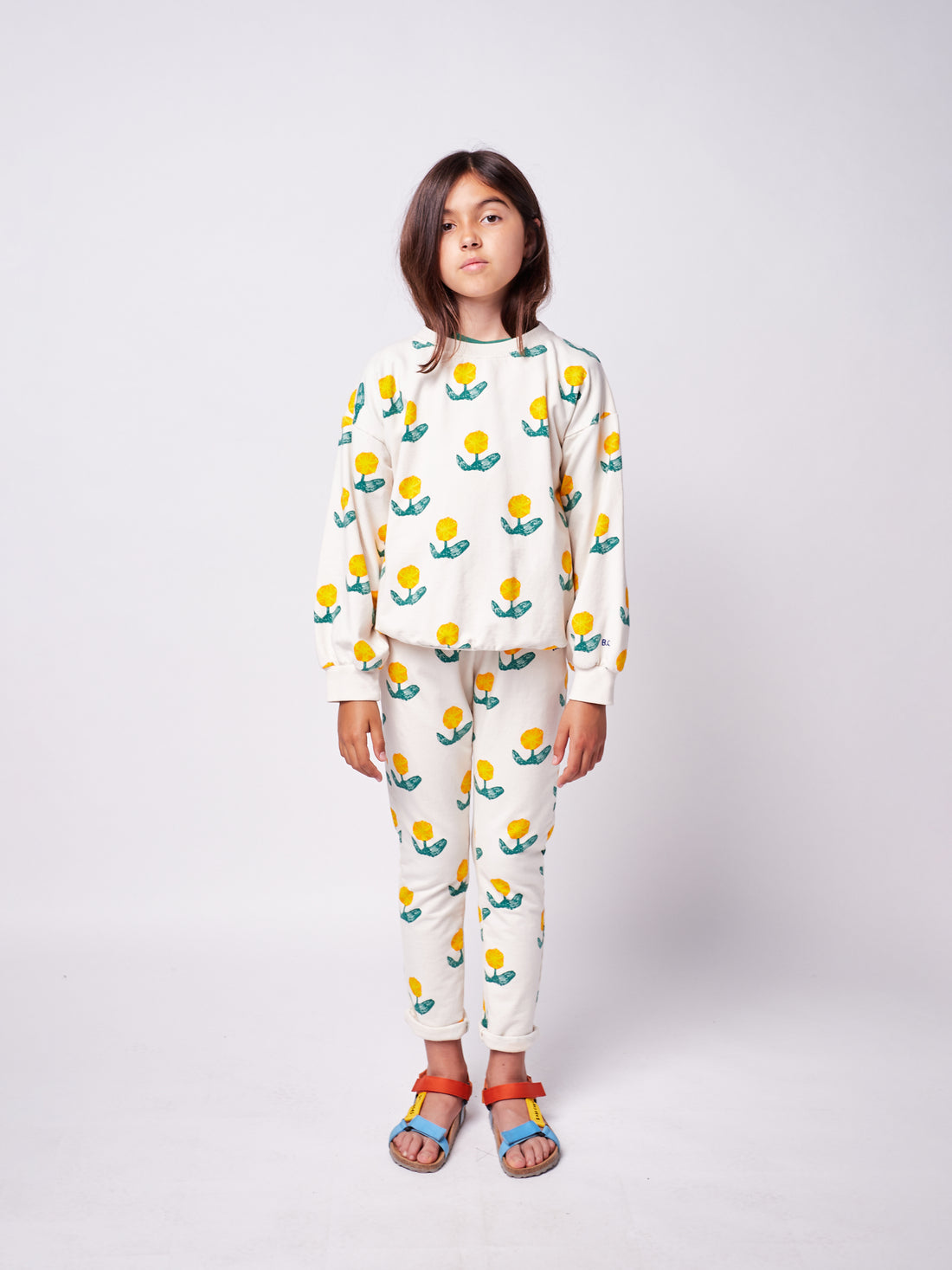Bobo Choses Wallflowers All Over Sweatshirt