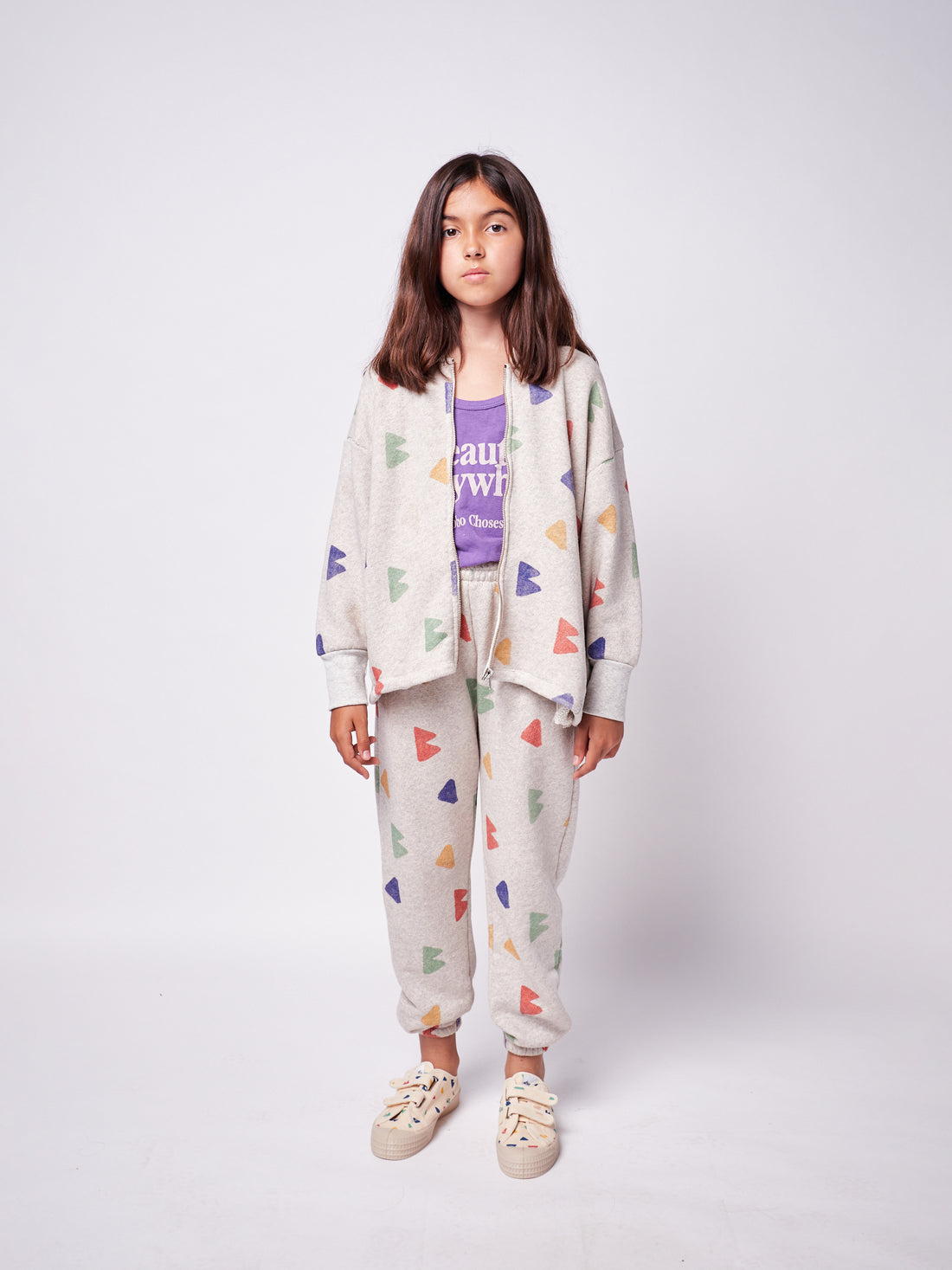 Bobo Choses B.C All Over Hooded Sweatshirt