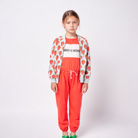 Bobo Choses Strawberry All Over Zipped Sweatshirt