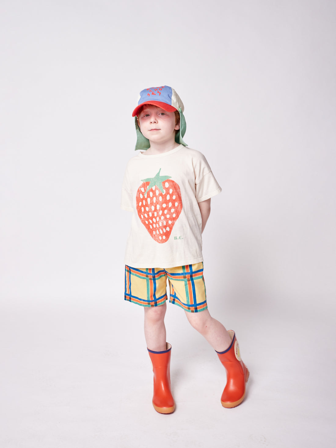 Bobo Choses Square Woven Bermuda Shorts