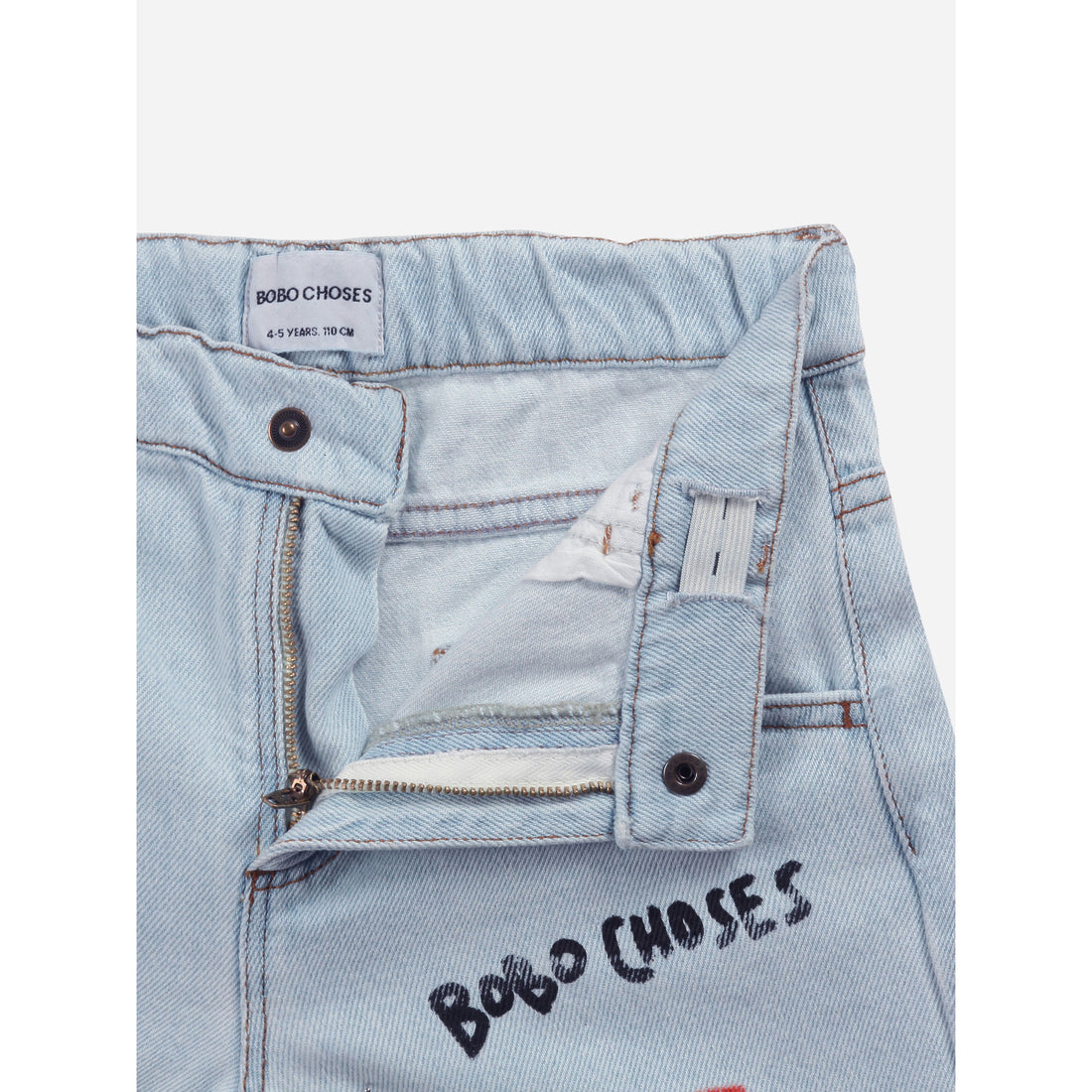 Bobo Choses B.C Colors Denim Bermuda Shorts