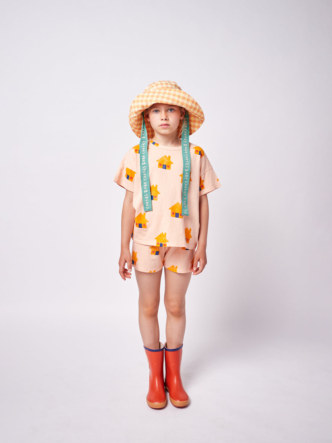 Bobo Choses Brick House All Over Shorts