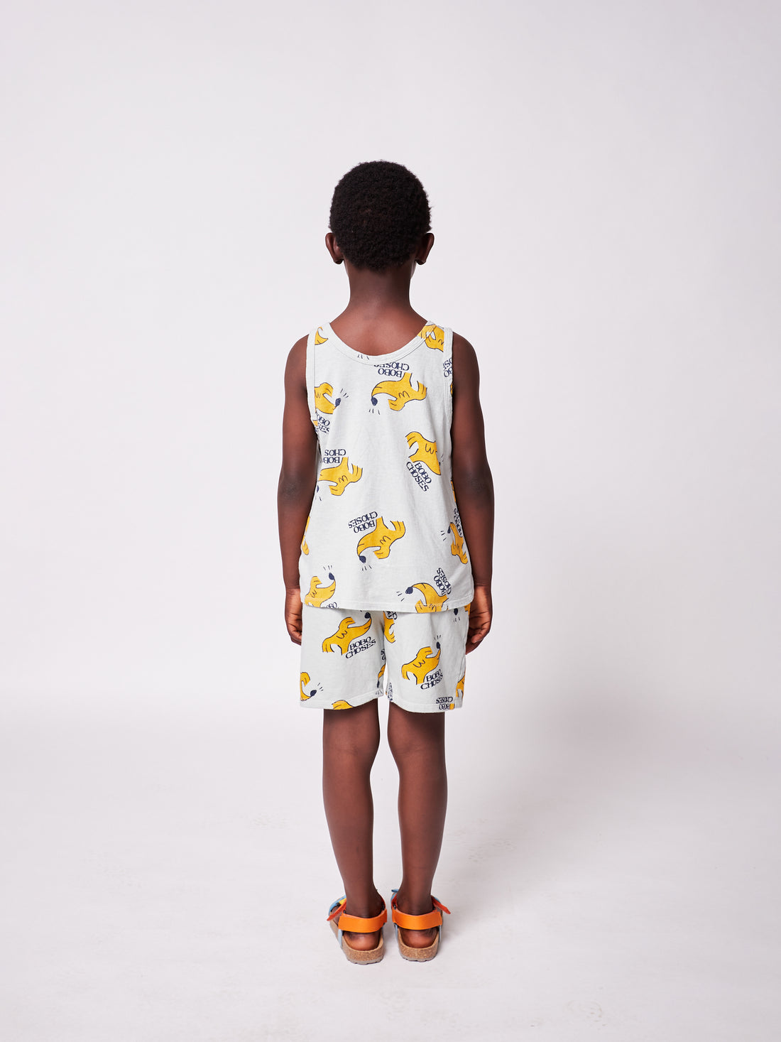 Bobo Choses Sniffy Dog All Over Bermuda Shorts