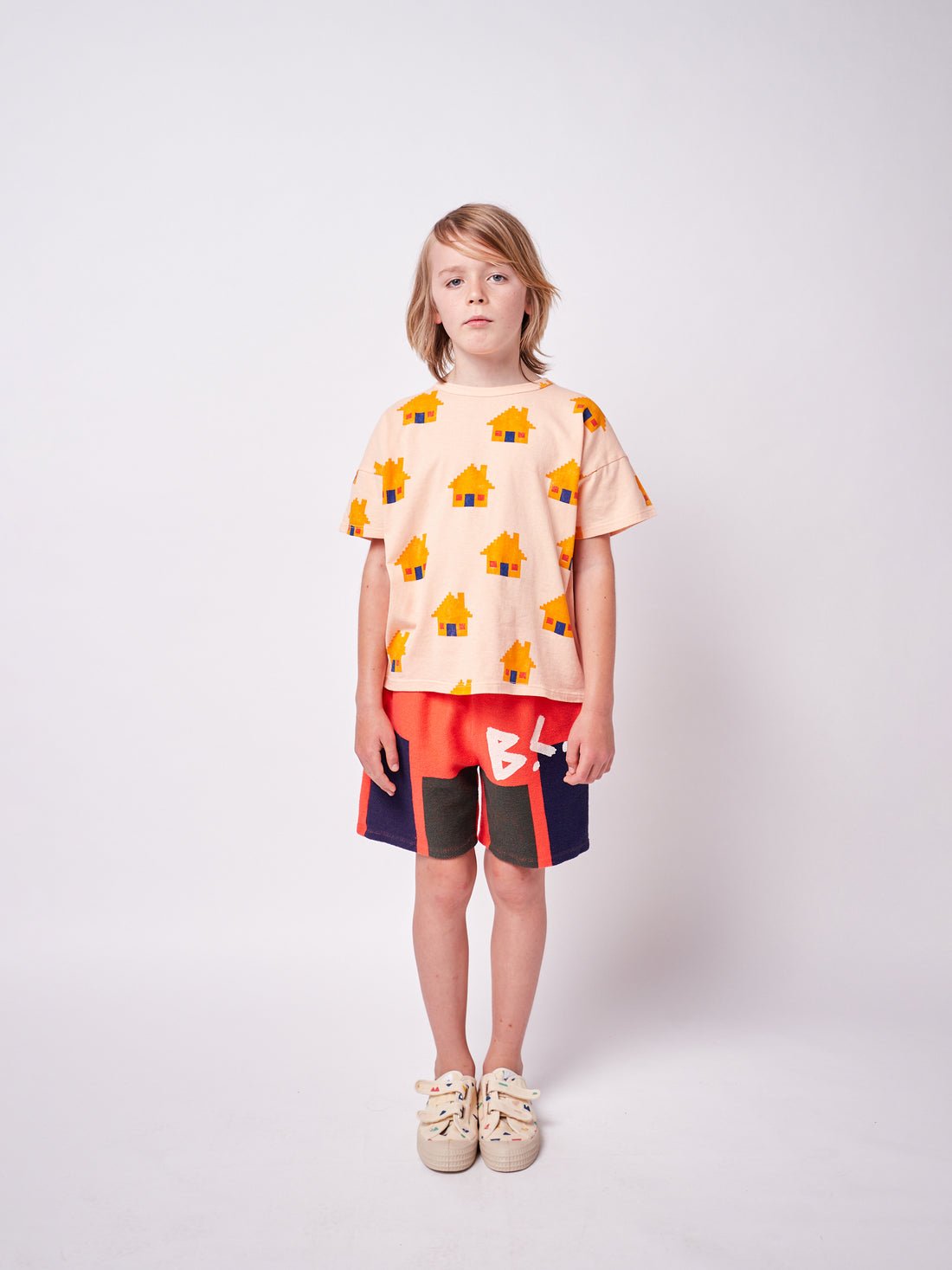 Bobo Choses Color Block Bermuda Shorts