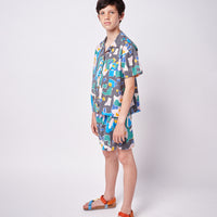 Bobo Choses Stains All Over Woven Shorts