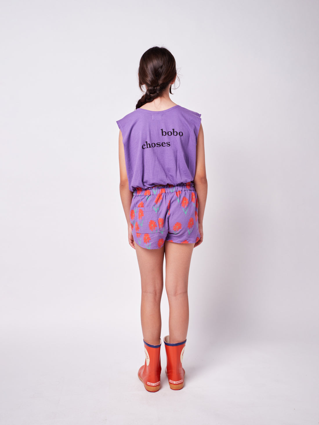 Bobo Choses Petunia All Over Woven Shorts