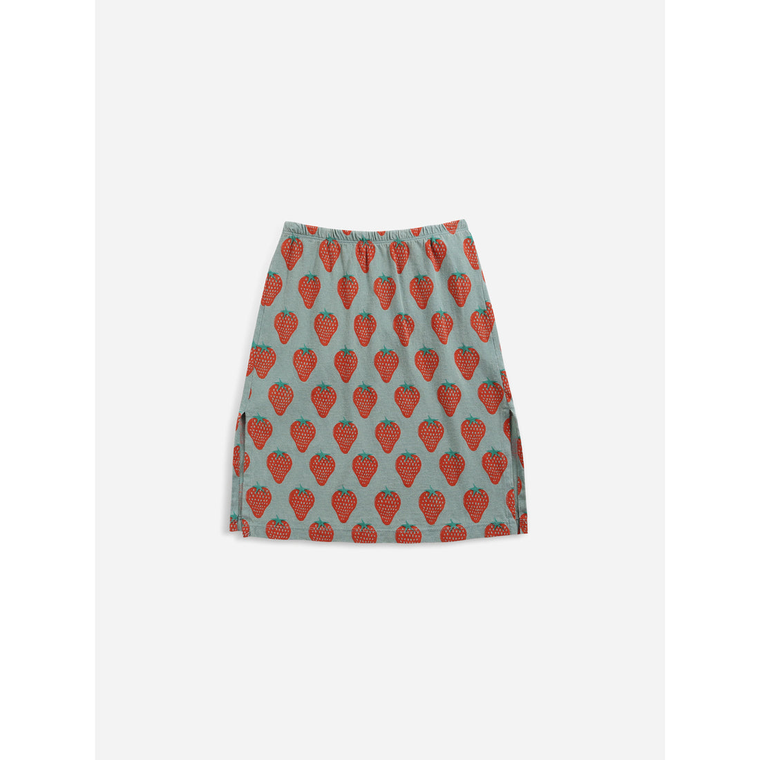 Bobo Choses Strawberry All Over Midi Skirt