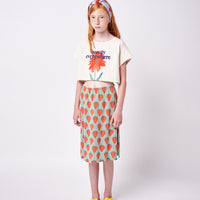 Bobo Choses Strawberry All Over Midi Skirt