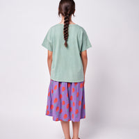 Bobo Choses Petunia All Over Buttoned Woven Midi Skirt