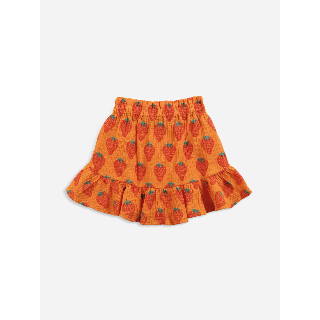 Bobo Choses Strawberry All Over Woven Mini Skirt