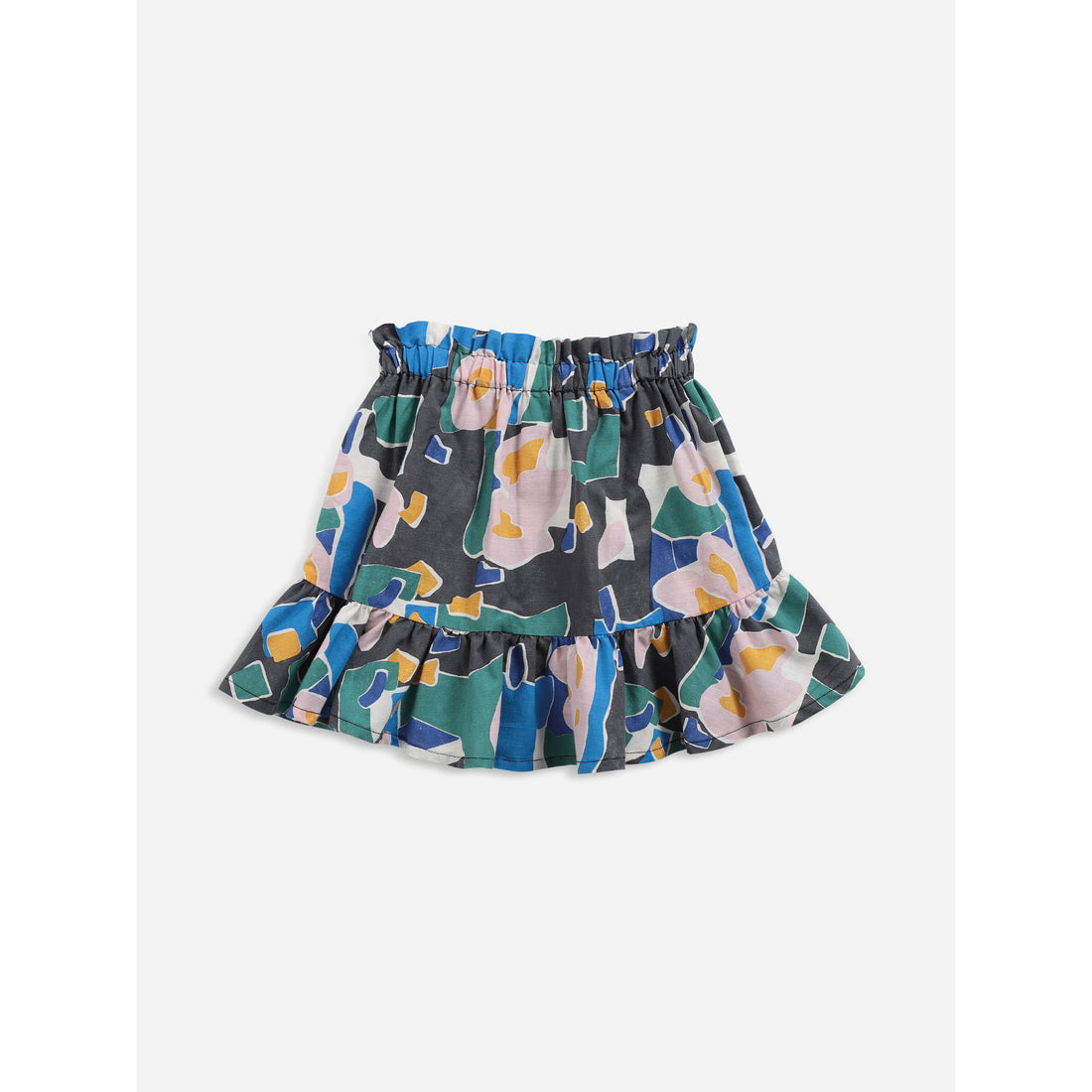 Bobo Choses Stains Black All Over Woven Mini Skirt