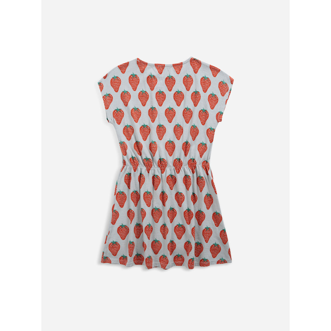 Bobo Choses Strawberry All Over Short Sleeve Dress
