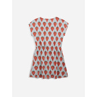 Bobo Choses Strawberry All Over Short Sleeve Dress