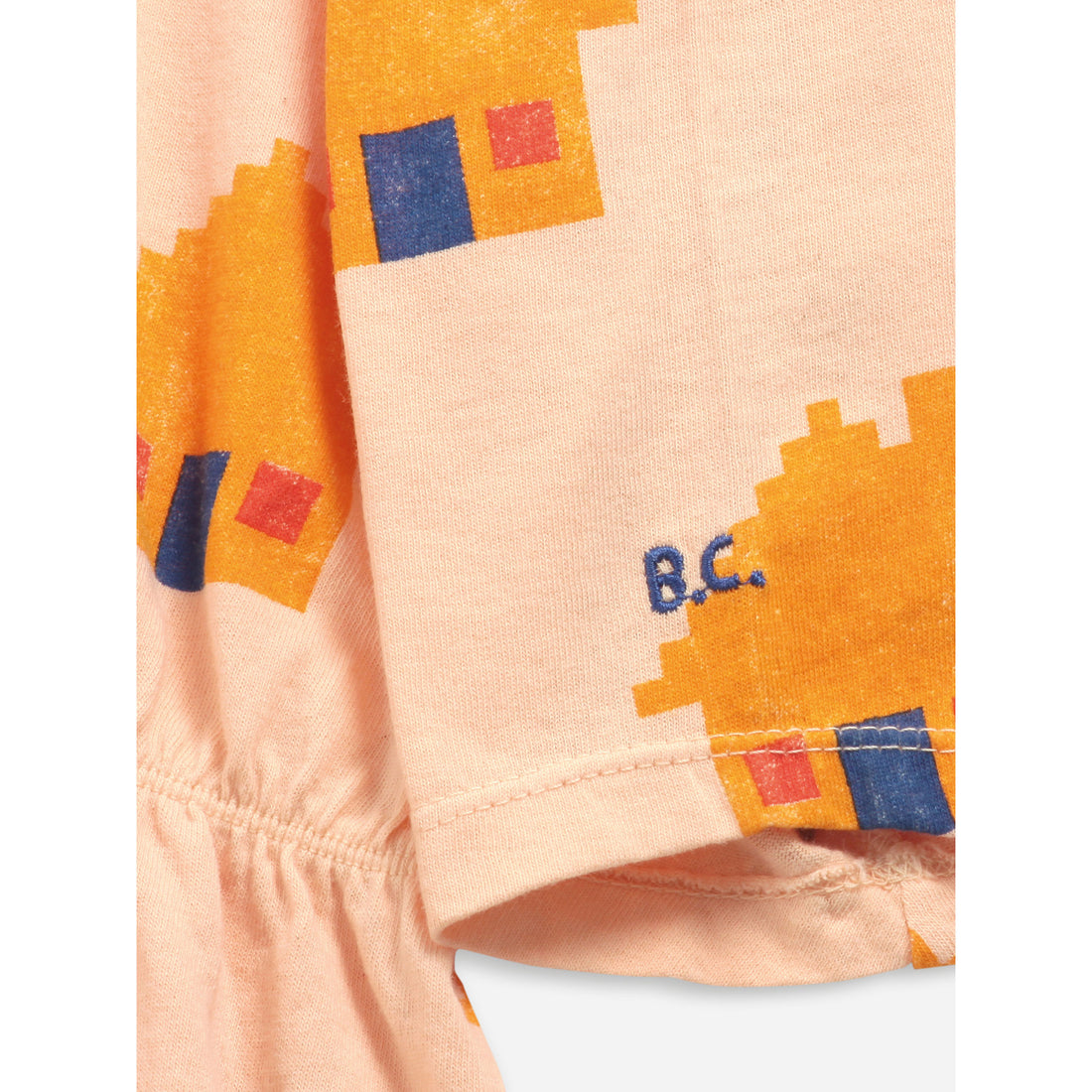 Bobo Choses Brick House All Over Long Sleeve Dress