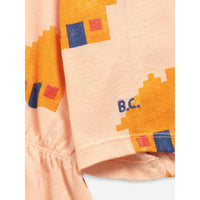 Bobo Choses Brick House All Over Long Sleeve Dress