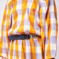Bobo Choses Checke Long Sleeve Dress