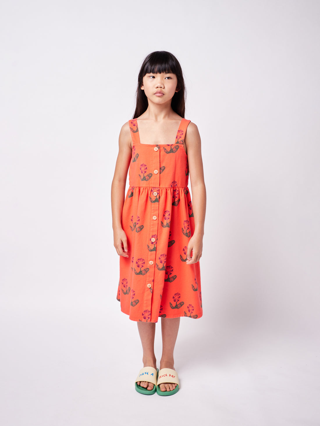 Bobo Choses Wallflowers All Over Woven Dress