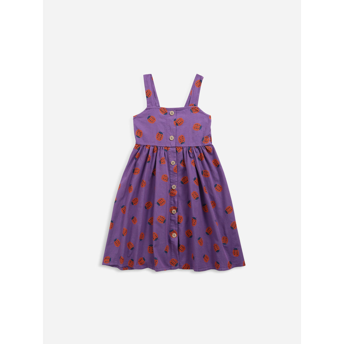 Bobo Choses Ladybug All Over Woven Dress