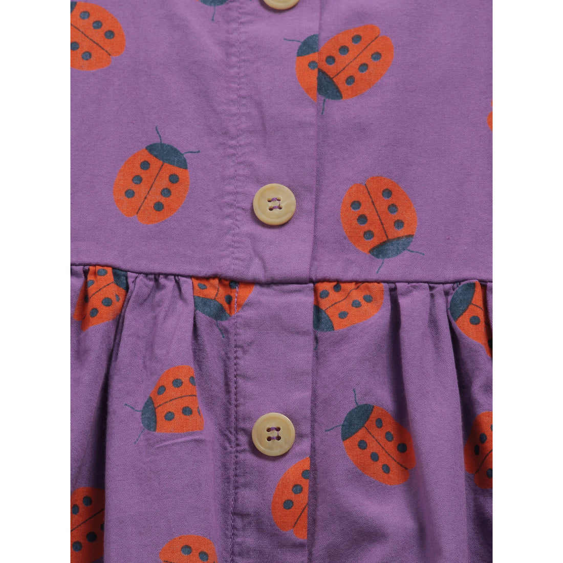 Bobo Choses Ladybug All Over Woven Dress