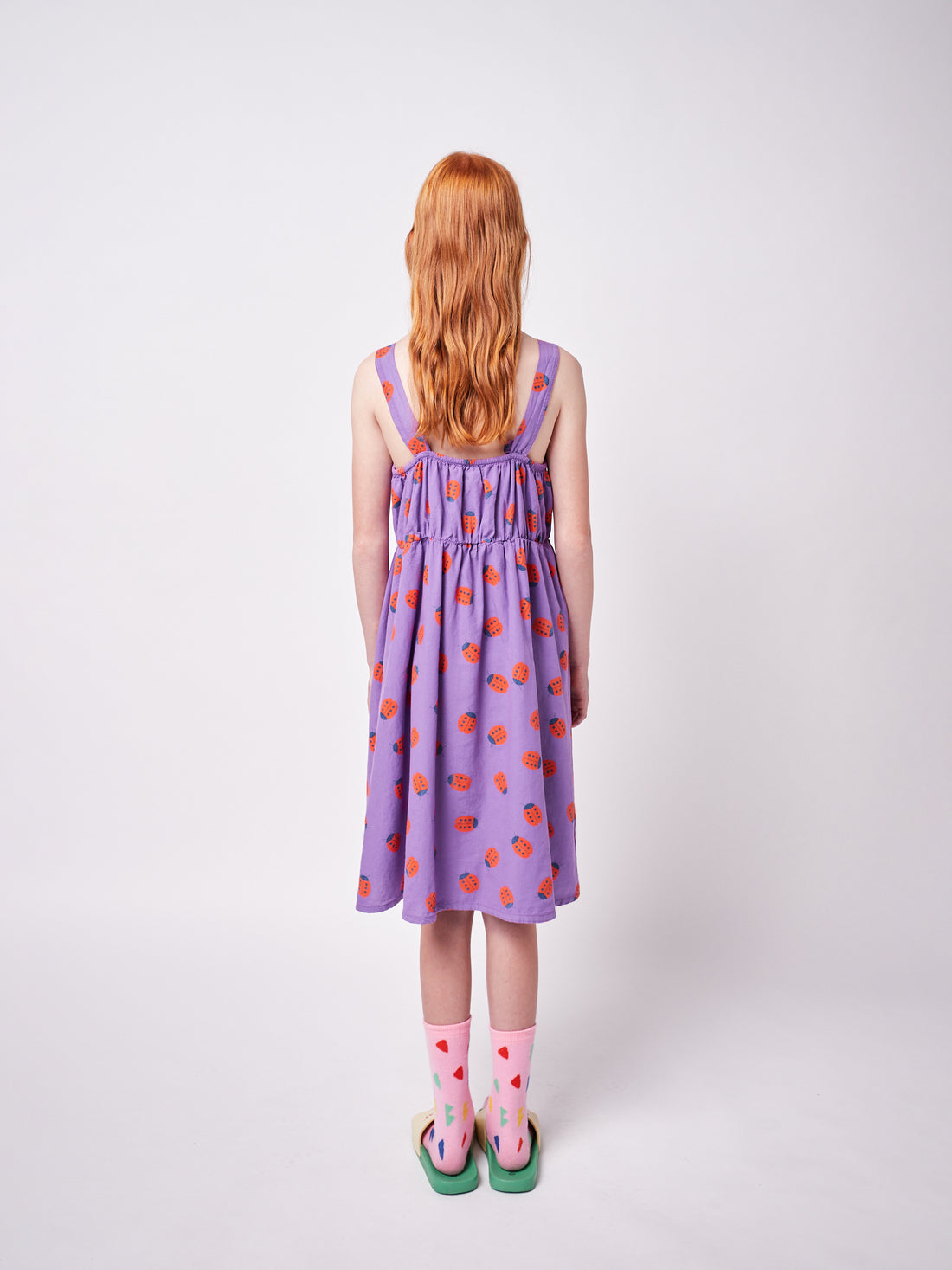 Bobo Choses Ladybug All Over Woven Dress