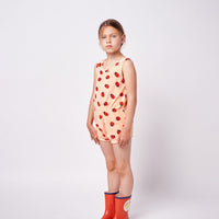 Bobo Choses Ladybug All Over Terry Playsuit