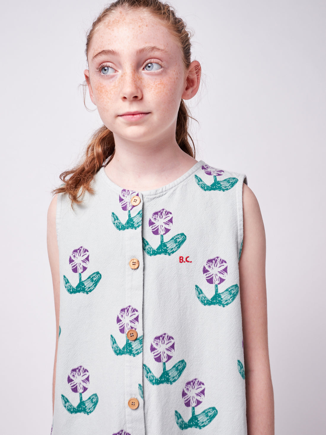 Bobo Choses Wallflowers Woven Overall