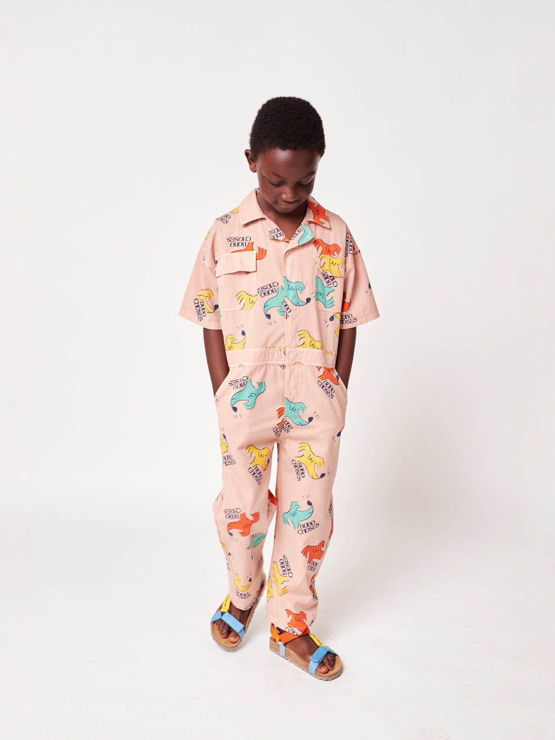 Bobo Choses Sniffy Dog Woven Overall