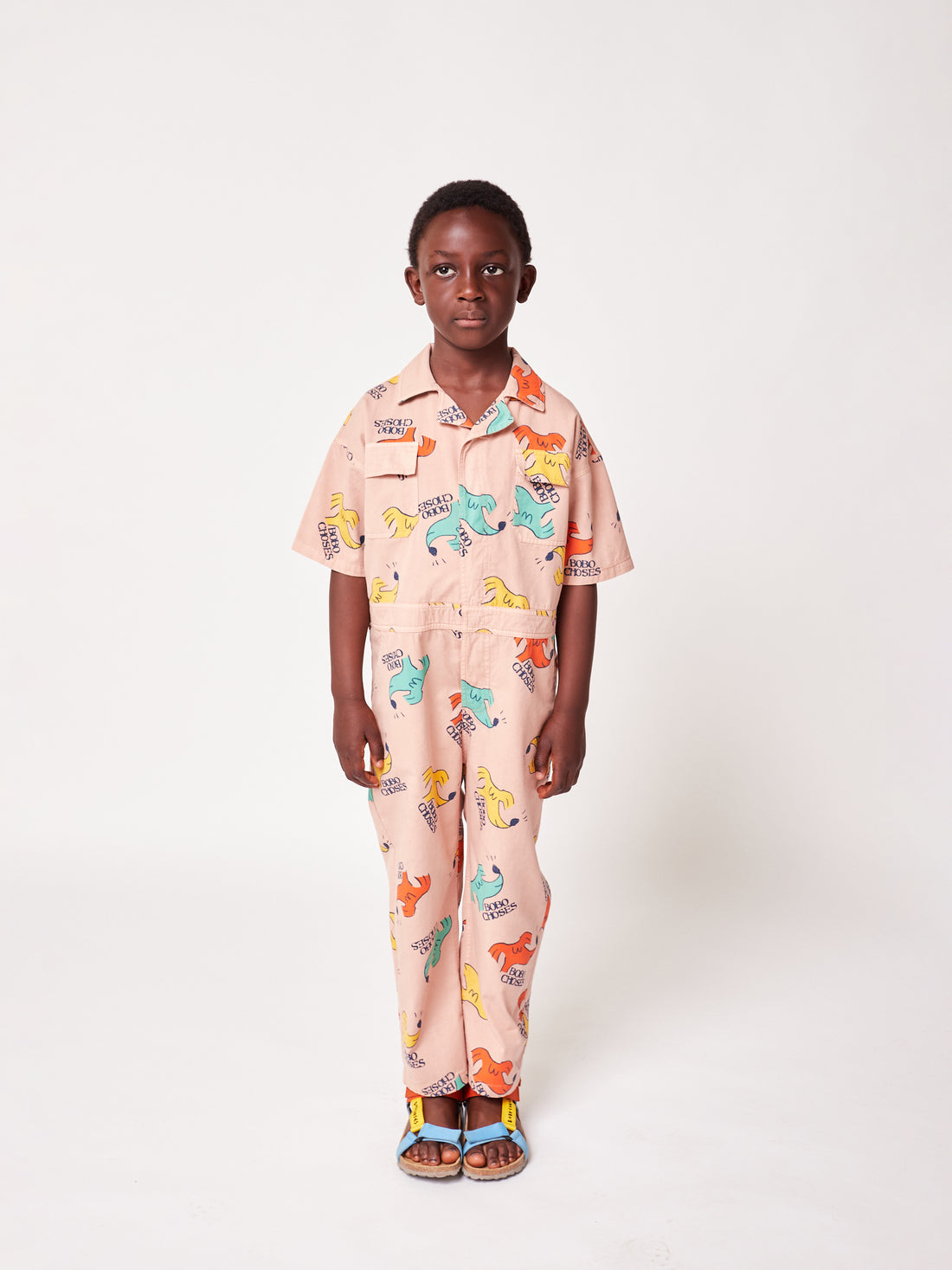 Bobo Choses Sniffy Dog Woven Overall
