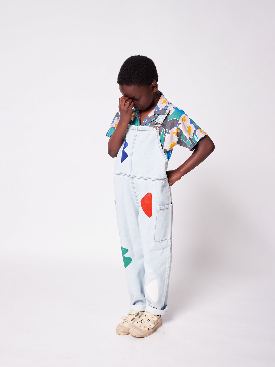 Bobo Choses B.C Colors Denim Dungaree