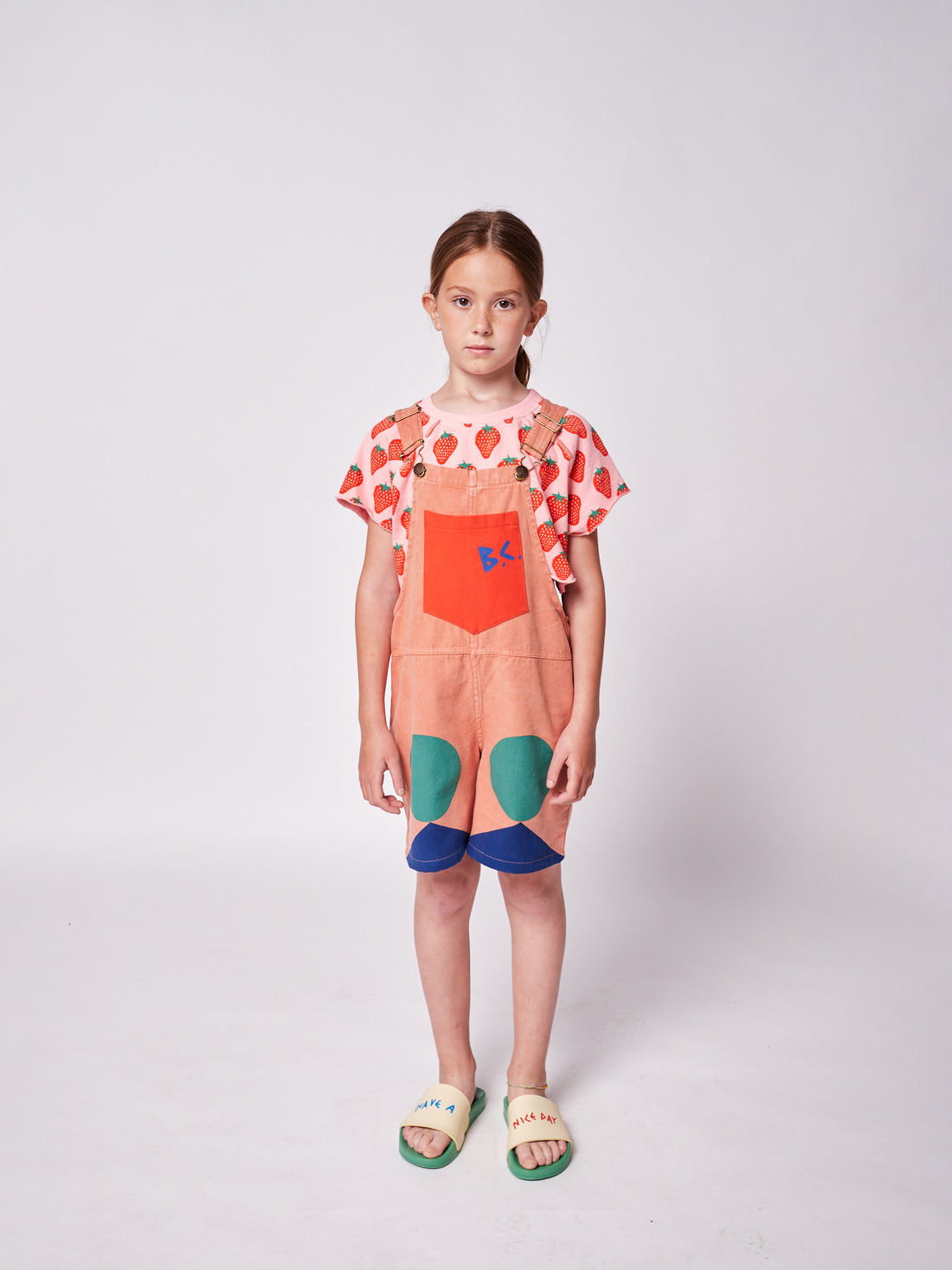 Bobo Choses Circle Short Dungaree