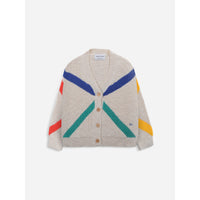 Bobo Choses Triangular Intarsia Cardigan