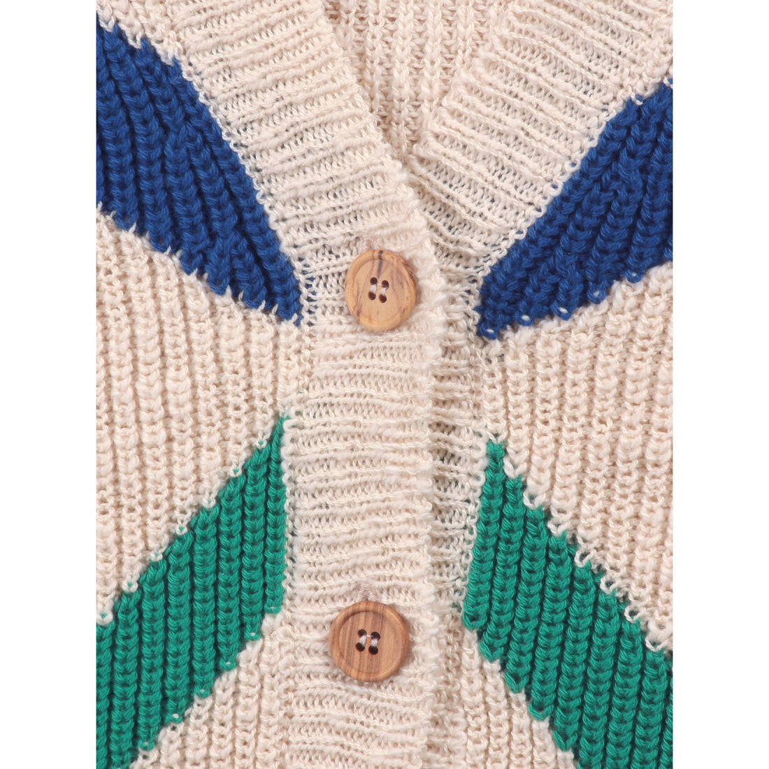 Bobo Choses Triangular Intarsia Cardigan