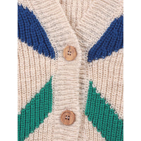 Bobo Choses Triangular Intarsia Cardigan