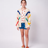 Bobo Choses Triangular Intarsia Cardigan