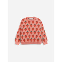 Bobo Choses Strawberry Jacquard Jumper