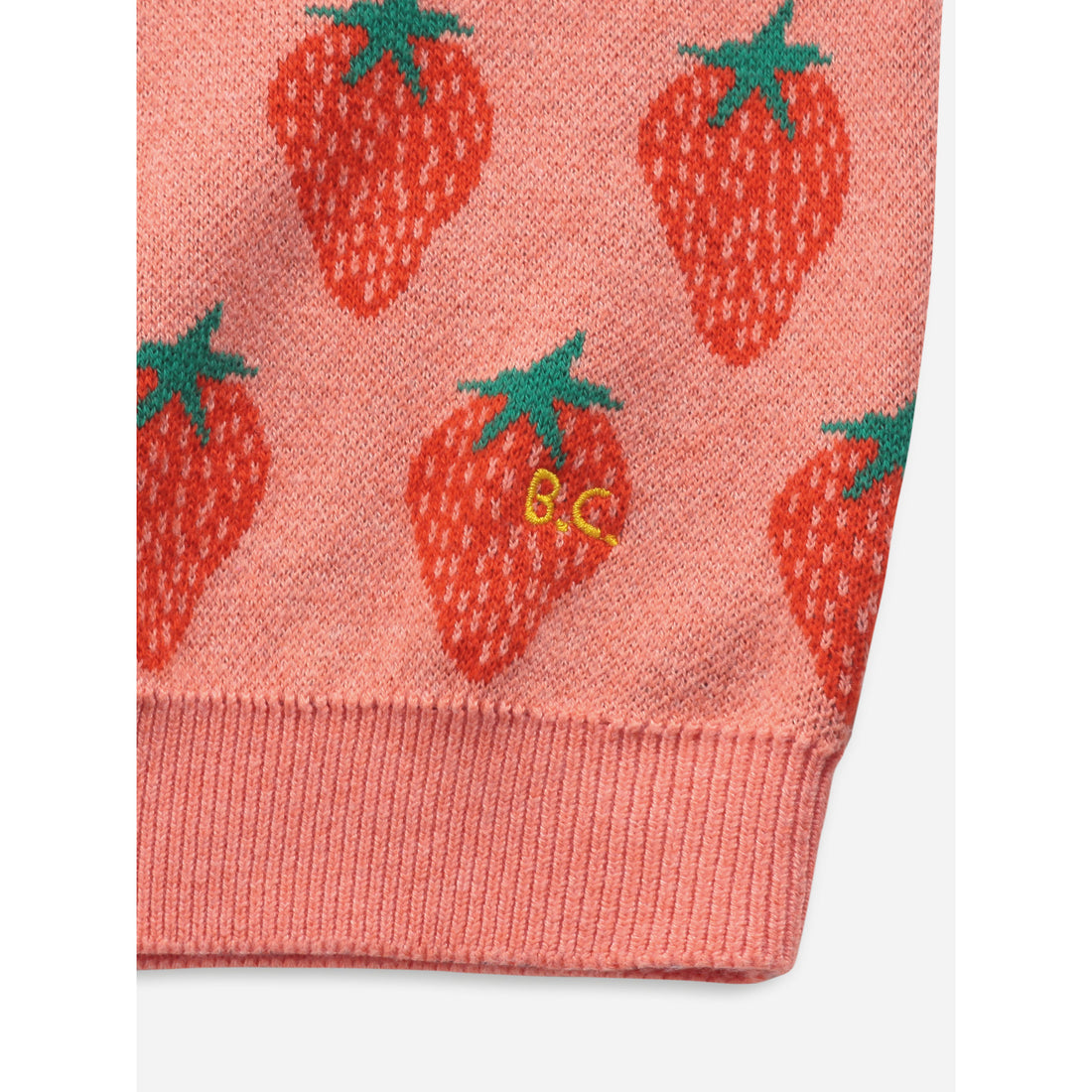 Bobo Choses Strawberry Jacquard Jumper