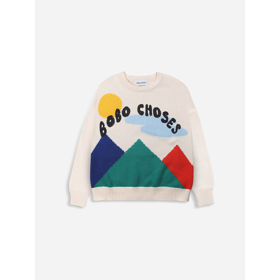 Bobo Choses Landscape Intarsia Jumper