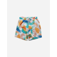 Bobo Choses Brushstrokes All Over Swim Bermuda Shorts