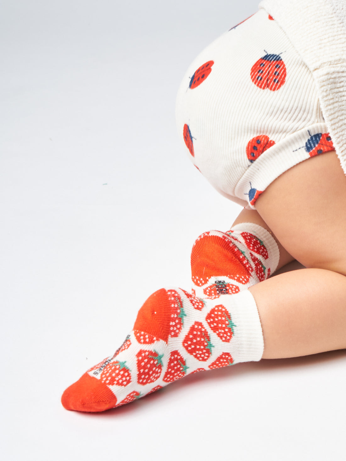 Bobo Choses Strawberry Baby Socks