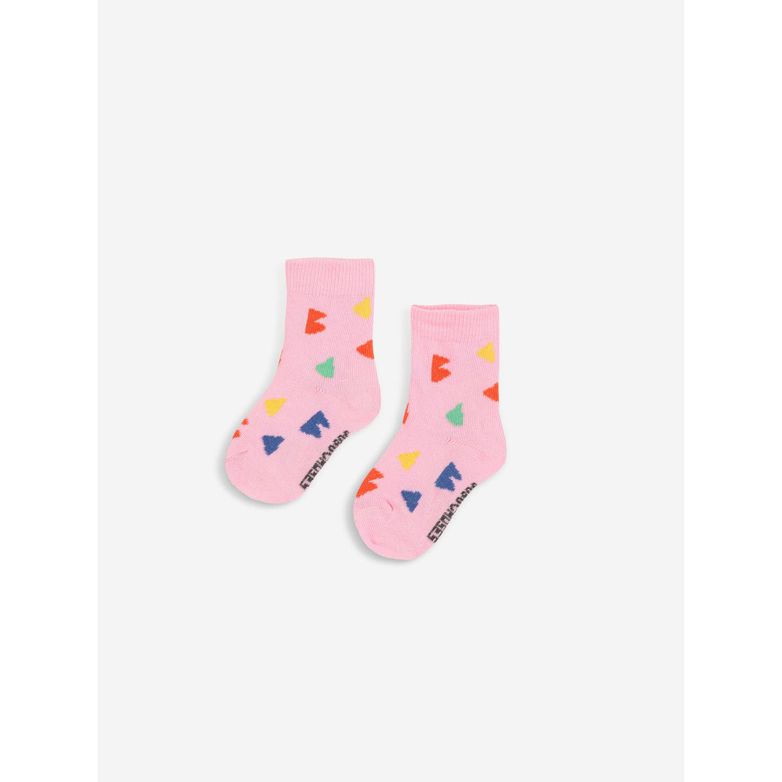 Bobo Choses Pink B.C All Over Baby Socks