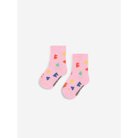 Bobo Choses Pink B.C All Over Baby Socks