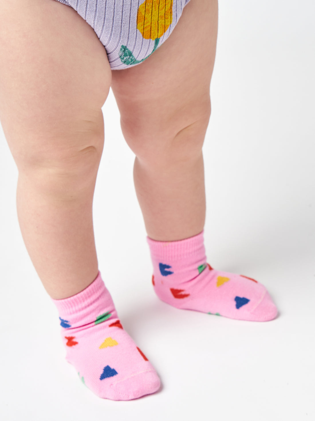 Bobo Choses Pink B.C All Over Baby Socks